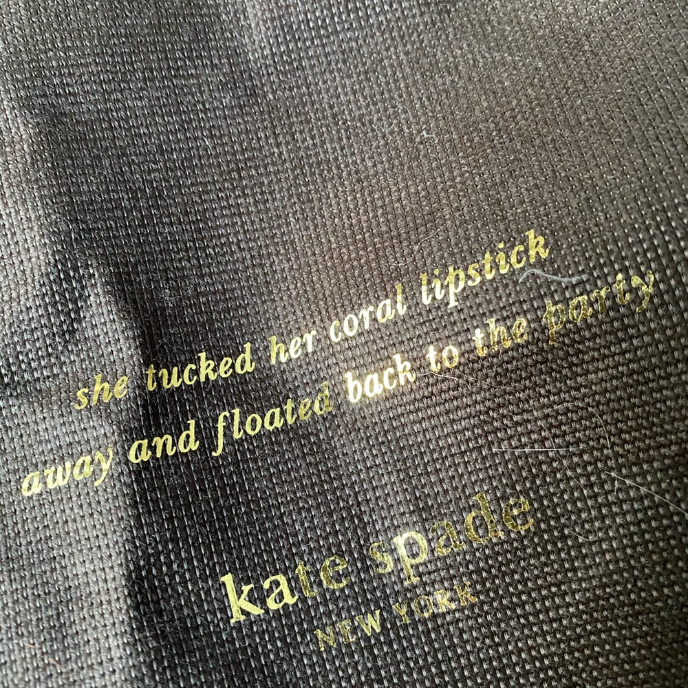 Kate soade large dust bag